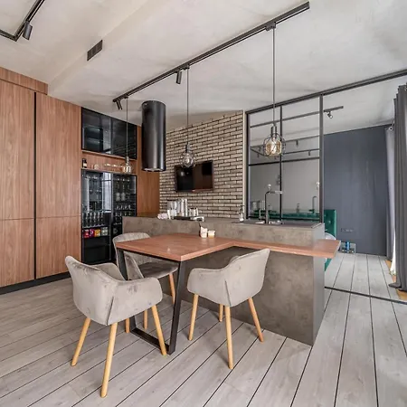 Apartment Lofts & Rosegold Luxury In Elegant 1br With Balcony In Center